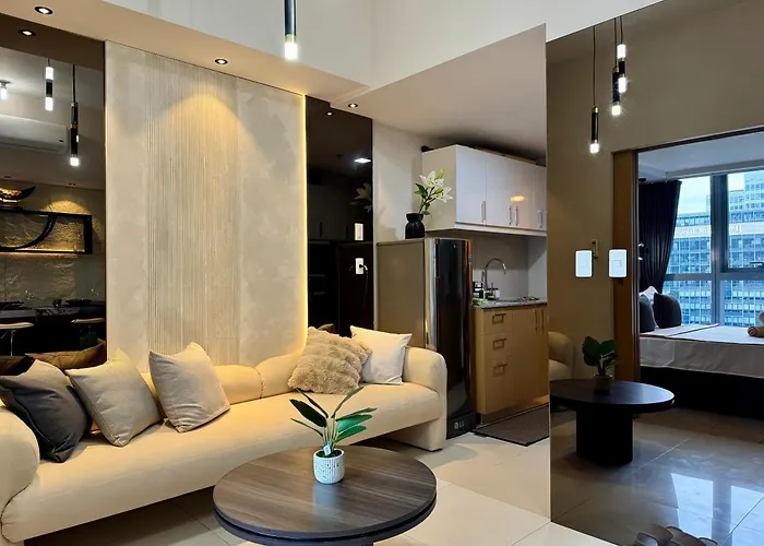 Apartamento Stylish 1br Inside Bgc At Uptown Parksuites - 24k Manila